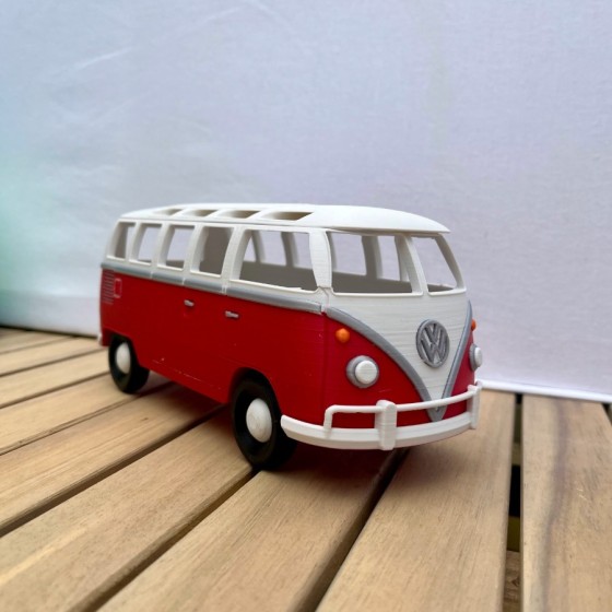 Volkswagen Combi - 3D Printed Replica of the Iconic VW Van