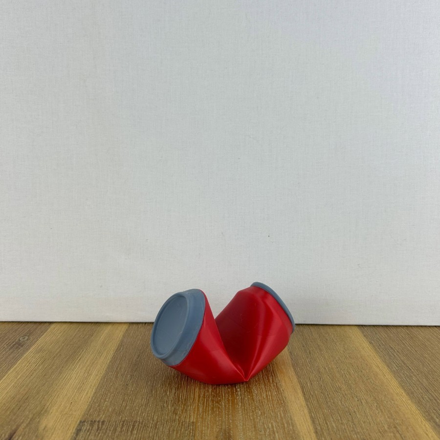 Crush-Can 3D - Support téléphone design en forme de canette pliée