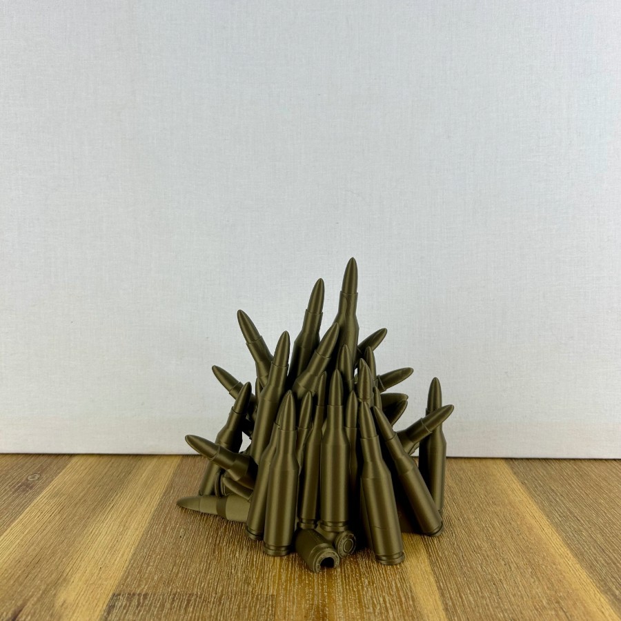 Bullet Base - Stylish Bullet-Shaped Phone Stand in 3D Printing