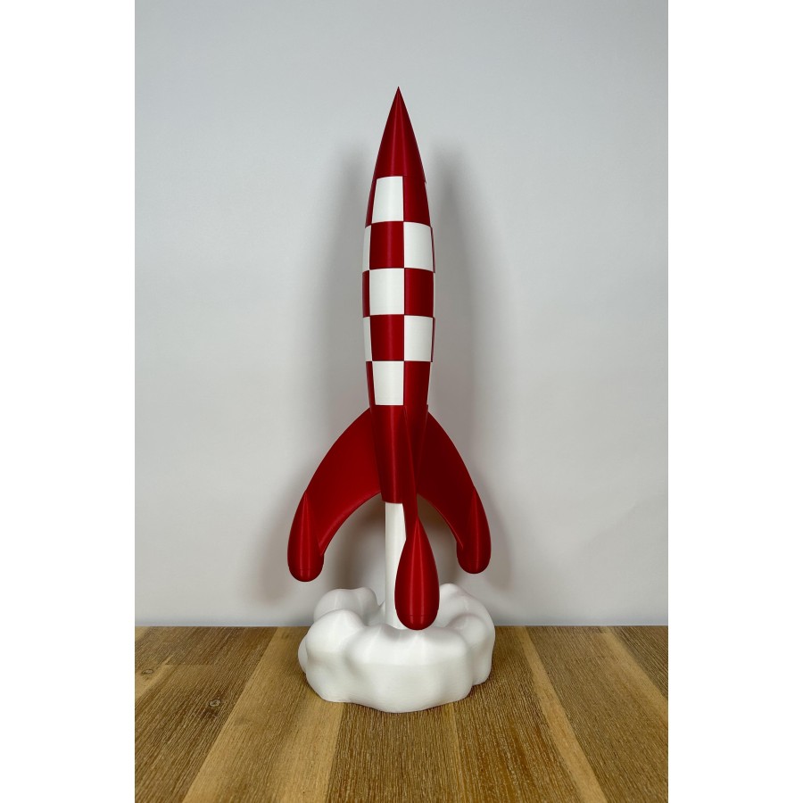 Destination Moon - Tintin's Iconic Rocket in 3D Printing