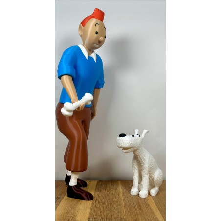 Tintin&Snowy figurine