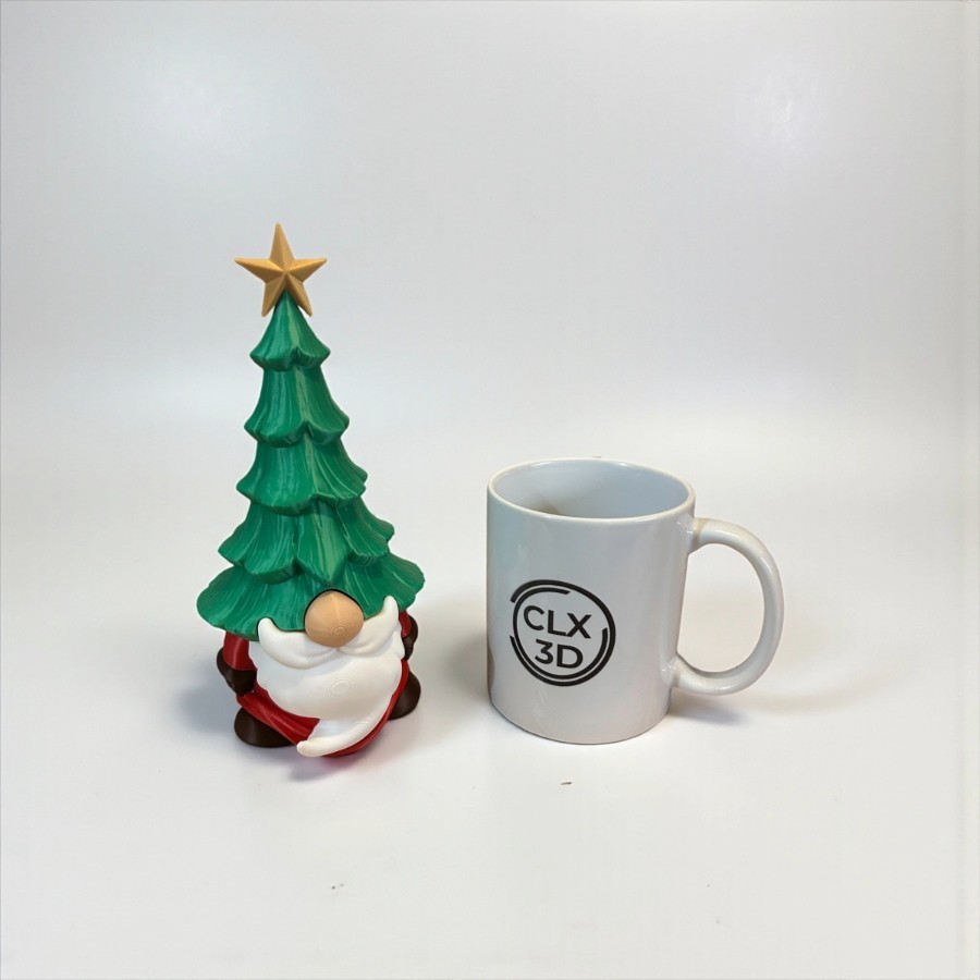 Gnome de Noël 3D – Décoration Originale avec Sapin | Cadeau Festif