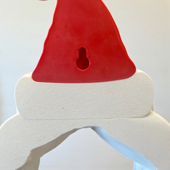 3D Printed Santa Door Hanger – Christmas Decoration to Hang