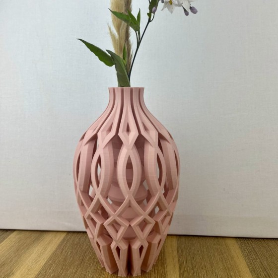 Vase Bohème – Vase décoratif ajouré au style bohème