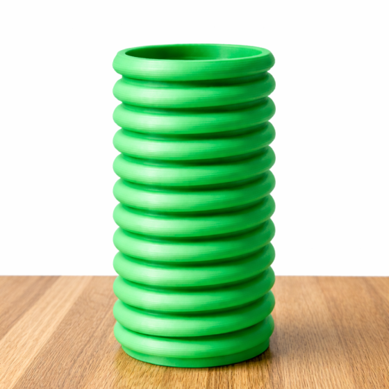 Vase Ripple – Vase design ondulé moderne et minimaliste