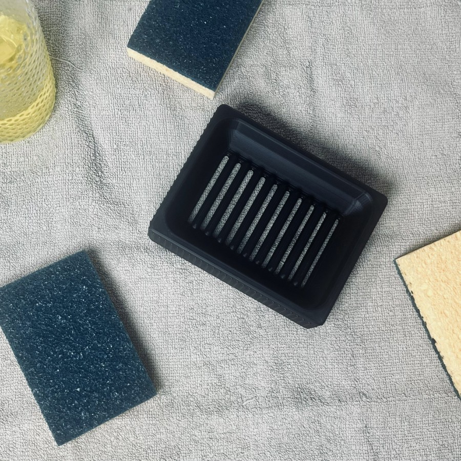 Porte-savon et porte-éponge imprimé en 3D cuisine salle de bain