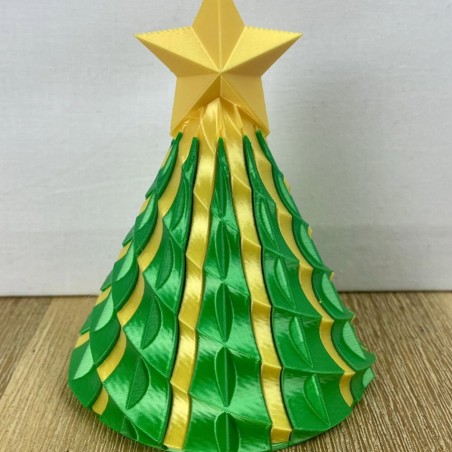 Sapin  de noël bi-colors