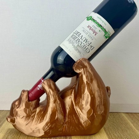 Ours porte bouteilles
