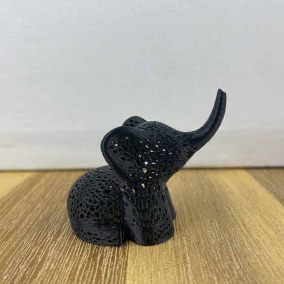 Voronoi Elephant - Unique 3D Printed Design